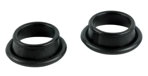 Goma blanda asimétrica - Negro 20 a 22 mm