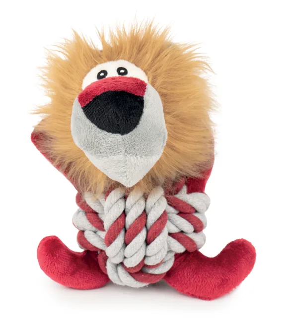 Peluche León cuerda - 19.5 cm