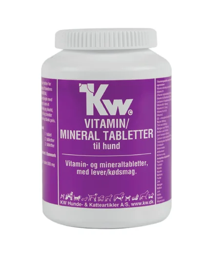 Multivitaminas y minerales Kw. - 250 comprimidos