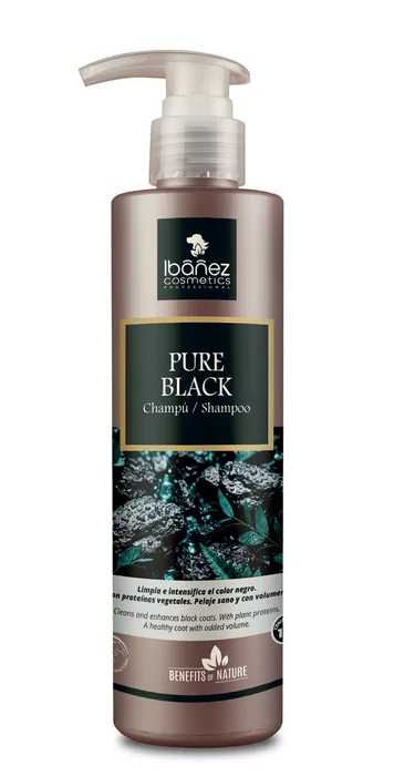 Champú pelo negro PURE BLACK - 250 ml