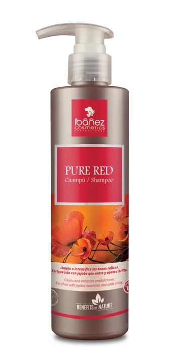 Champú mantos rojizos PURE RED - 250 ml