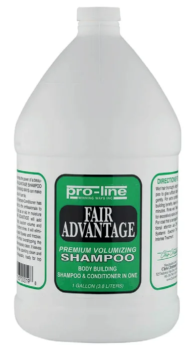 Champú y acondicionador Fair Advantage - 3.8 L